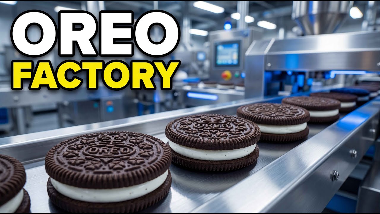 Oreo First Factory How Oreo Cookies Are Made | Inside the Factory - YouTube