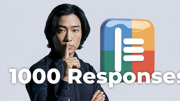 The Most Insane Google Forms Survey I