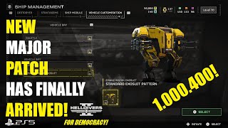 Famous Helldivers 2 New Major Patch 1.000.400 Has Been released! PS5 Wealth