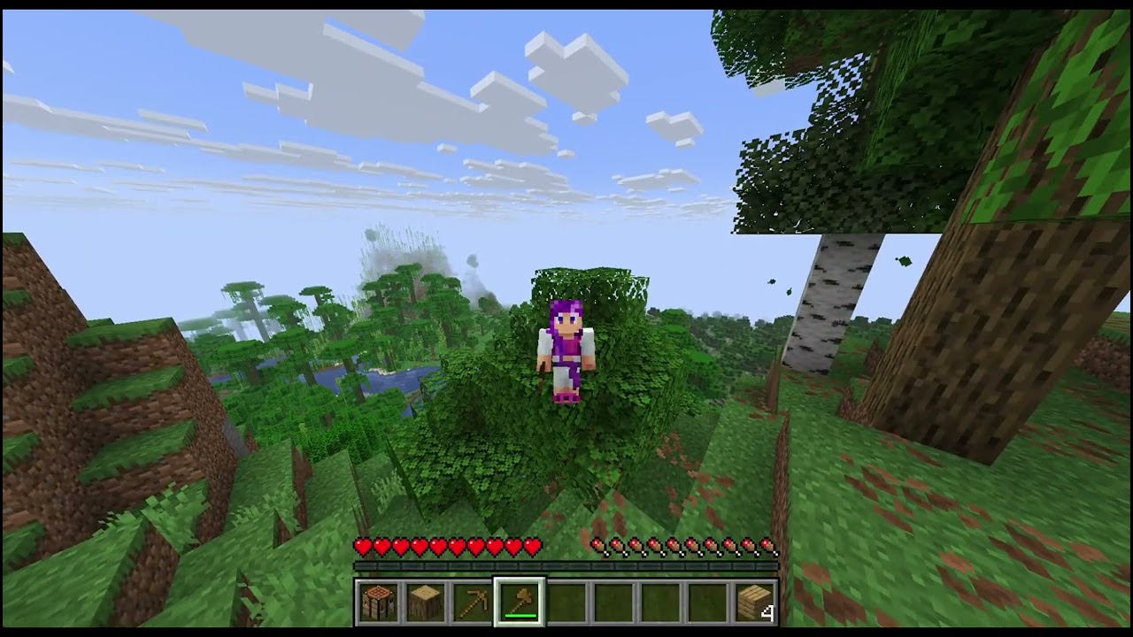 Minecraft Mindful Jungle ASMR Journey