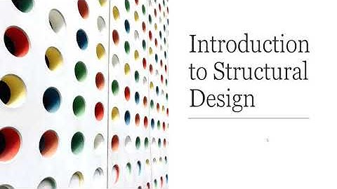 Introduction to Structural Design|DesignEd2020|ENGLISH