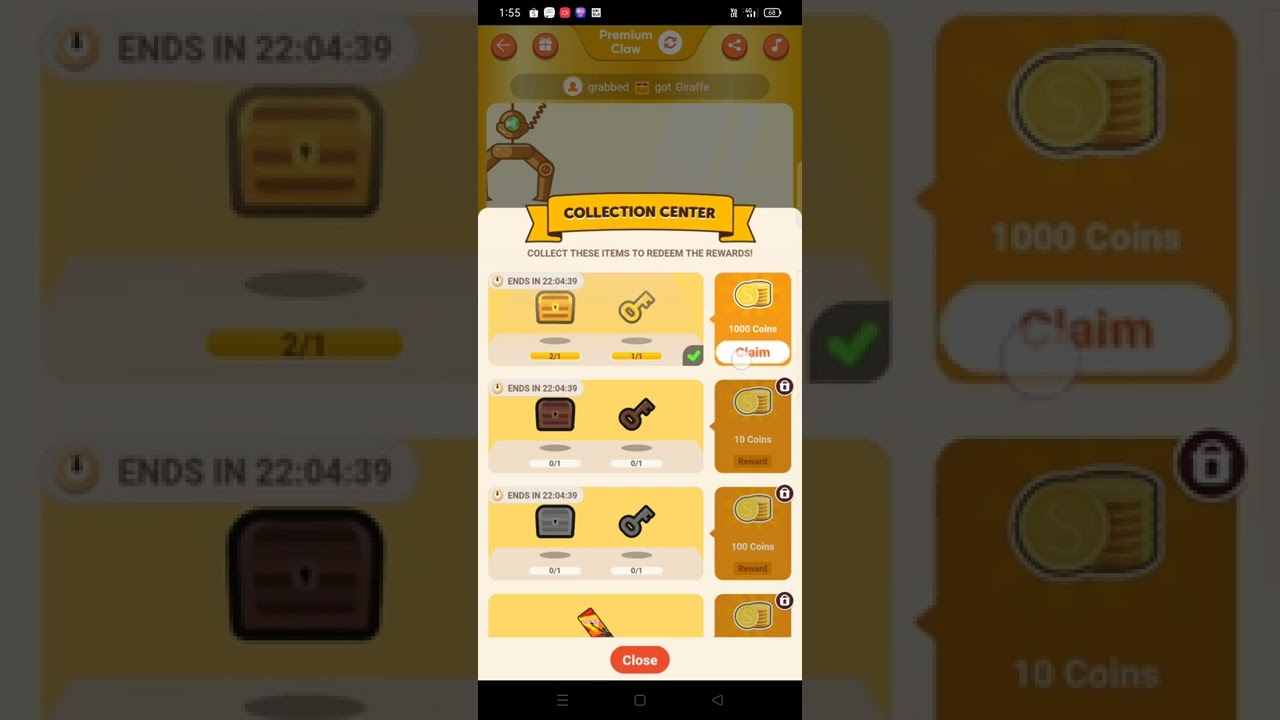 Shopee I win 1000 coins thanks!!!