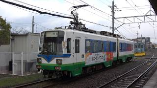 [4K]福井鉄道車内運転会団体列車赤十字前駅での入換(20260307) Fukui RWY Chartered Train switching