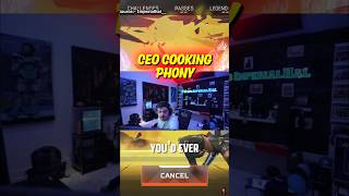 CEO Cooking Phonyhead #shorts #apexlegends