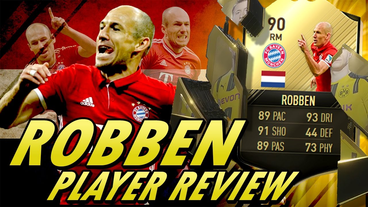 FIFA 17 UT - Third IF Robben (90) Player Review w/Gameplay & In-Game Stat