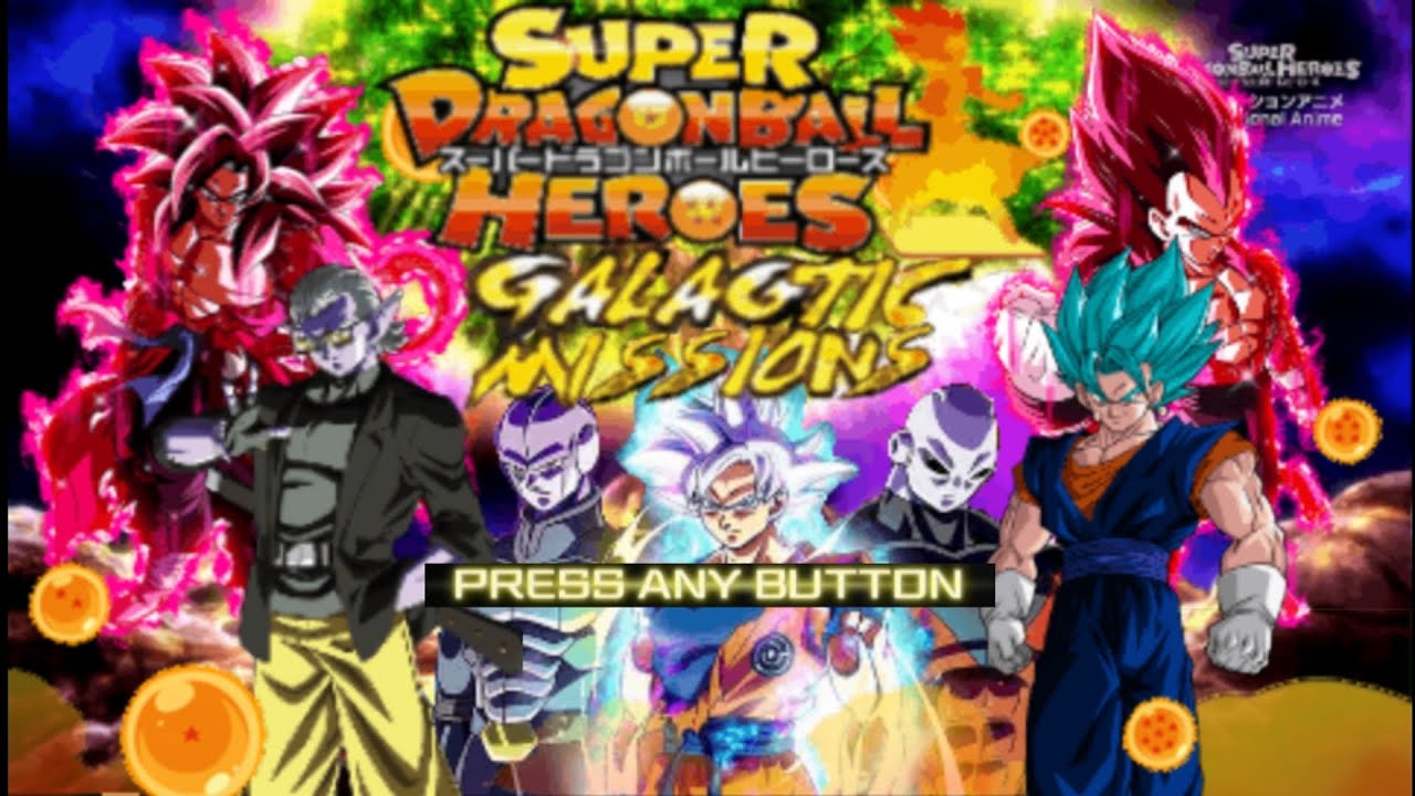 NEW DBZ TTT Mod heroe xD SDBH galáctic missionsv2(versión japonesa).iso.cso