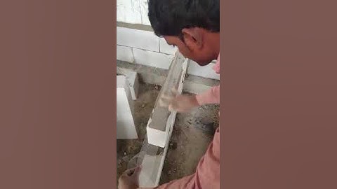 Fibre Mesh Installation ModCrete AAC Blox