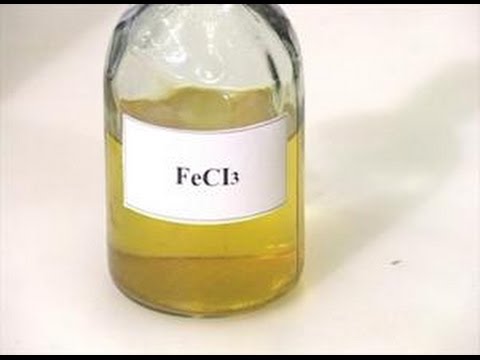 Качественные реакции на хлорид железа III