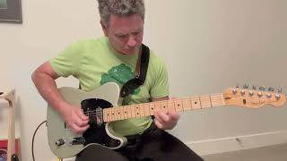 "Highway 40 Blues", Travis Toy's pedal steel solo, arranged for guitar