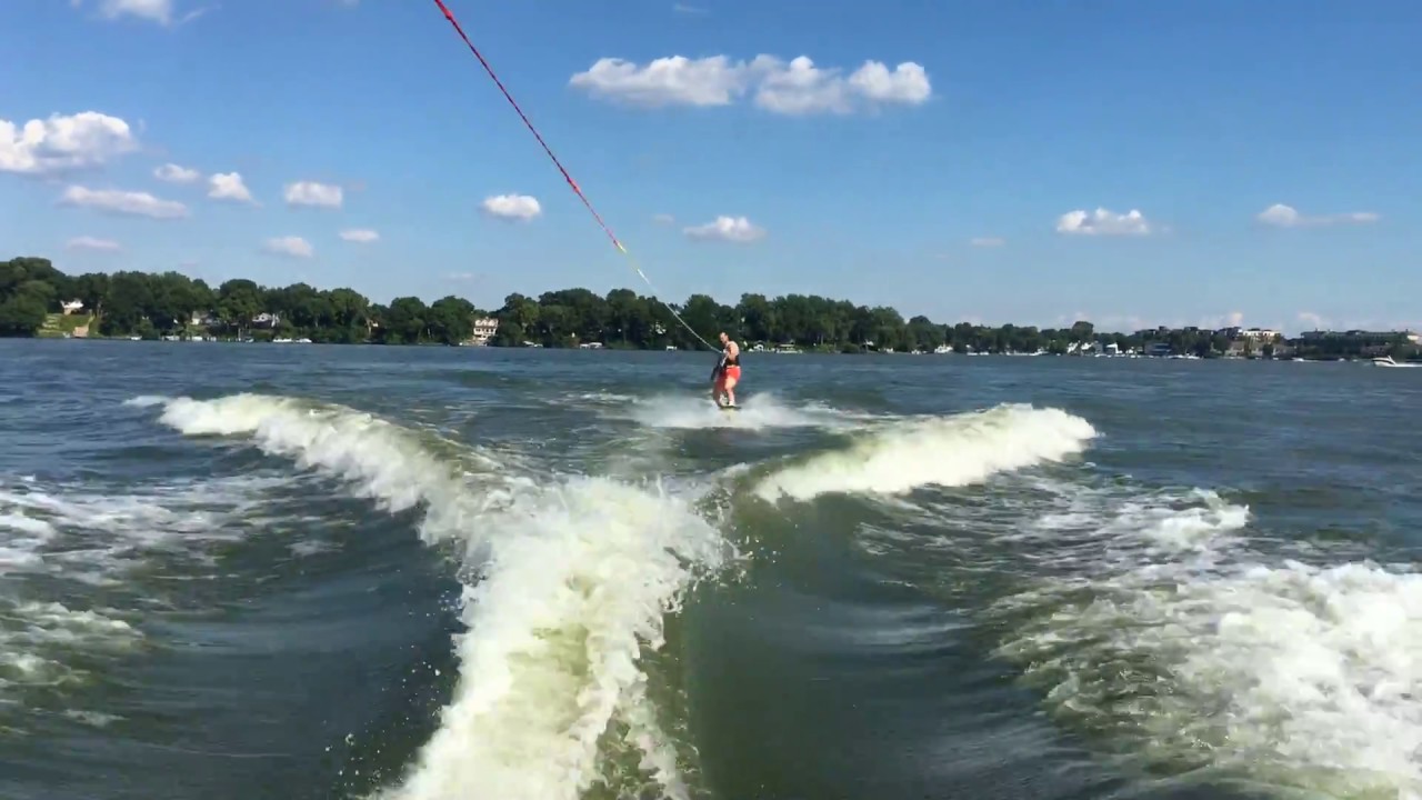 Wake Boarding on Lake YouTube
