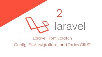 02 Laravel From Scratch Config, ENV, Migrations, and Todos CRUD