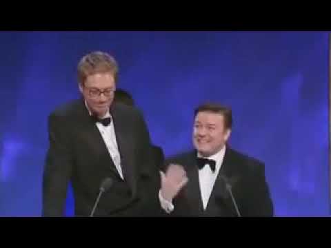 Ricky Gervais and Stephen Merchant Comedy Awards Speech - YouTube