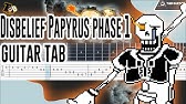 Guitar Tab Tutorial Undertale Spear Of Justice Youtube