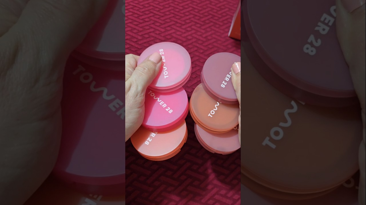 New! Tower 28 Beauty GetSet Blushes Swatches 