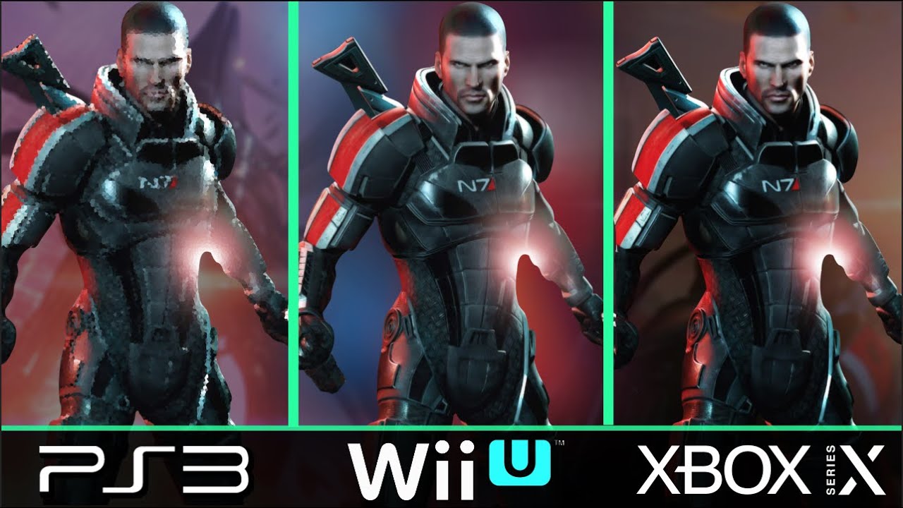 Mass Effect 3 Wii U vs PS3 vs Xbox Series X Comparison - How was THIS  Acceptable!? - YouTube