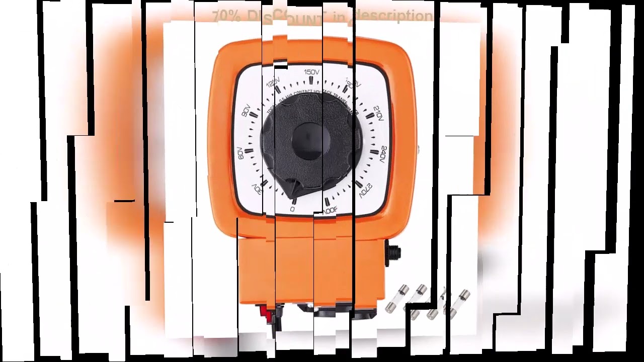 A must-have product! SucceBuy 500VA-3000VA Auto Variable Voltage Transformer 4 Extra Fuses 230V In