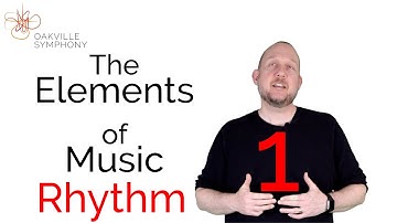 (1/5) Oakville Symphony Presents The Elements of Music 1: Rhythm by David Rehner