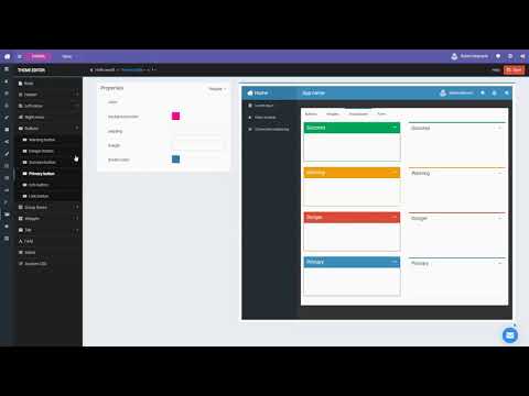Codejig Builder - Theme editor