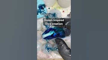 Making some waves in this ocean-inspired dice design