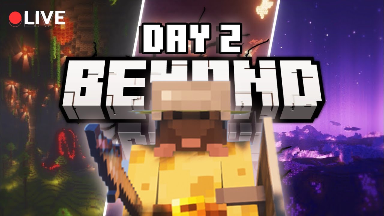 [LIVE] หาวิธีทำชุดเกราะ | BEYOND DEPTH Minecraft Day 2 - YouTube