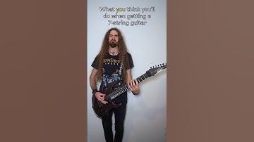 When you get your first 7-string guitar #shorts