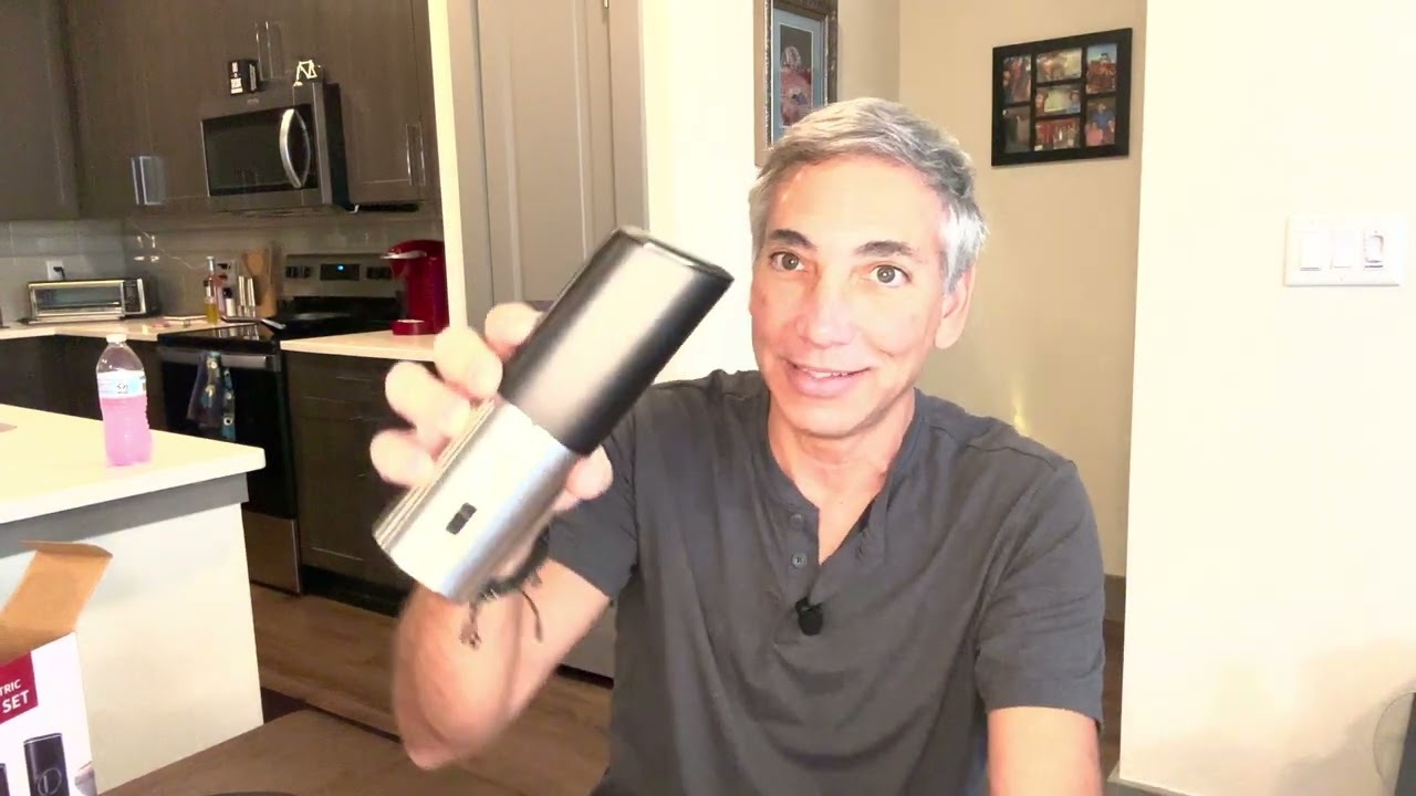 ASOFTY Rechargeable Salt & Pepper Grinder Set Review! 