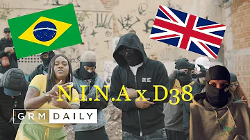 BRAZILIAN LINKUP!!! SWEDISH REACTION N.I.N.A x D38 - Q.Q.T.V.N.P [Music Video] | GRM Daily