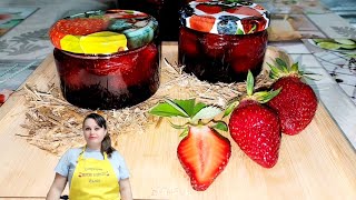 КЛУБНИЧНОЕ ВАРЕНЬЕ БЕЗ ДОБАВЛЕНИЯ АГАР-АГАР И ЗАГУСТИТЕЛЯ.🍓🍓🍓