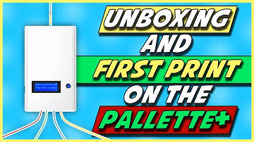 Mosaic Palette+ Unboxing, Setup and First Print! Multi-Color 3D Printing