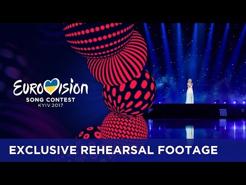 Kasia Moś - Flashlight (Poland) EXCLUSIVE Rehearsal footage