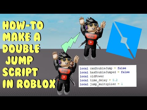 How To Make A Double Jump Script In Roblox Studio Jet Playz Studio Tutorials 2 Youtube - roblox humanoidstatetype