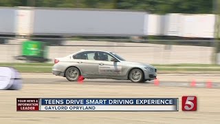 Teens Drive Smart Driving Experience Held