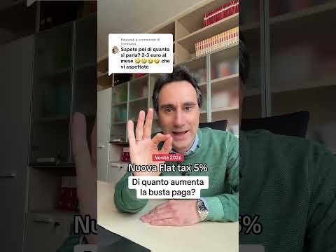 Video Aumenti in busta paga 2026: paghi solo il 5% di tasse