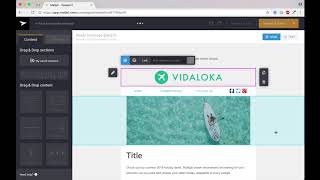How to Design Email in our Drag and Drop Editor