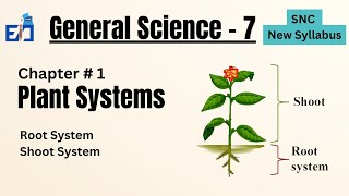 Root System & Shoot System Complete | Plant Systems 7.1 | General Science 7th | New Syllabus SNC