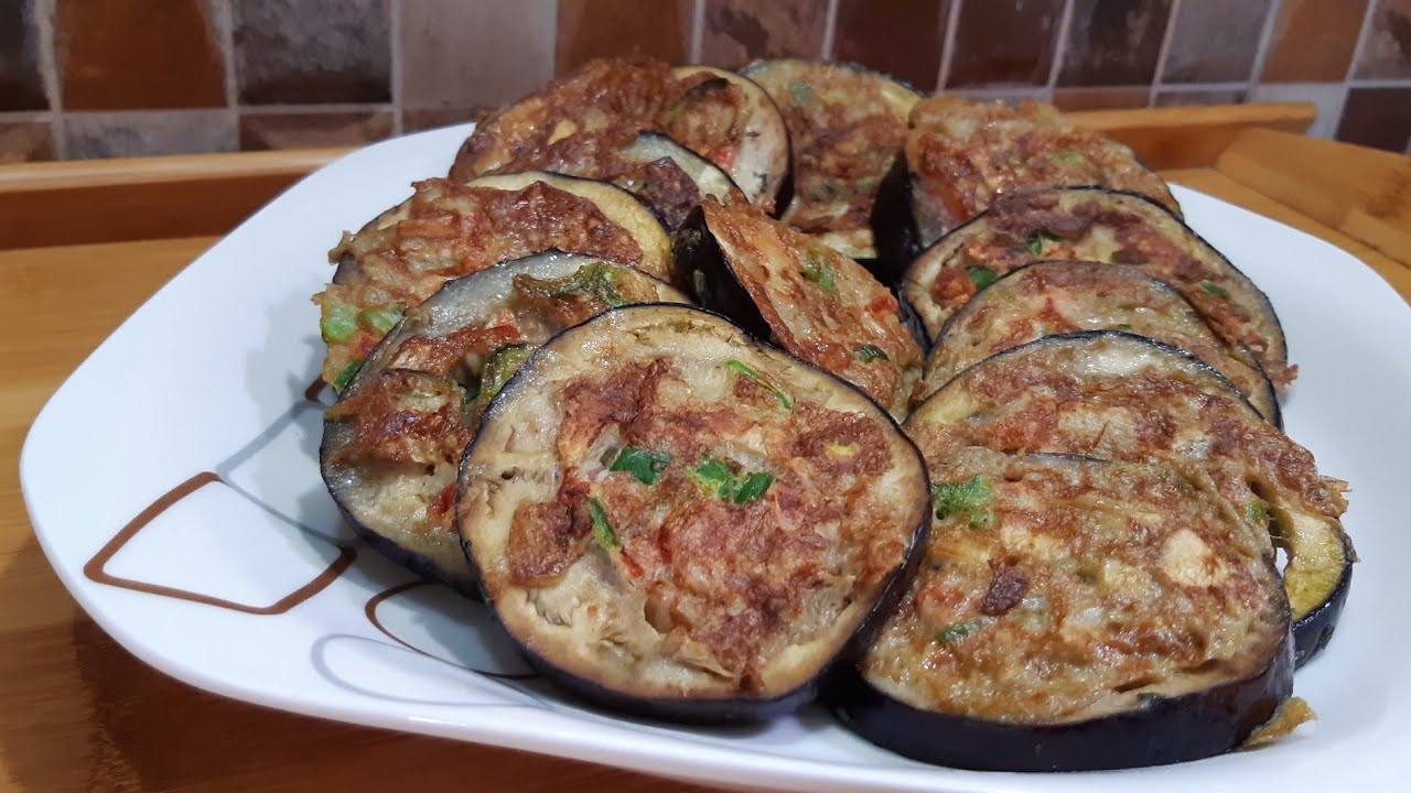 Bringle snack Eggplant breakfast Bhray hoay bangan YouTube