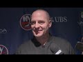 New York Islanders Pregame Availability | Mathieu Darche | NYI at TBL