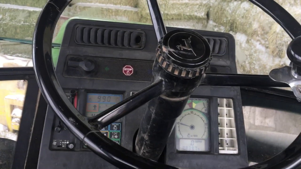 John Deere 8770 Cold Start