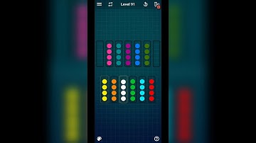 Ball Sort Puzzle Level 91 Solved