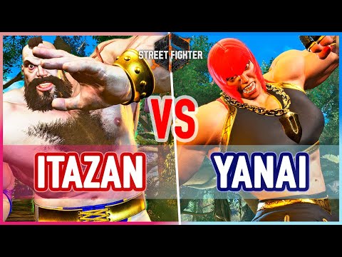 SF6 🔥 Itazan (Zangief) vs Yanai (Marisa) 🔥 Street Fighter 6