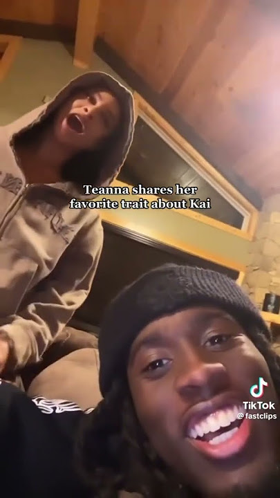 Teanna Trump gets shy around Kai Cenat