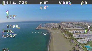 New DJI Phantom 2, iosd mini, Zenmuse, immersionRC 600mw, Fat Shark Attitude SD, 4.000 feet flight.