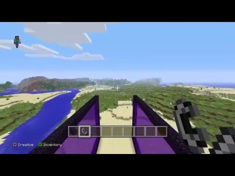 HOW TO MAKE A BIGGER NETHER PORTAL Minecraft PS4! MABY XBOX! *MUST WATCH *