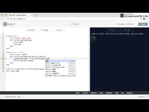 Ruby: Super Keyword
