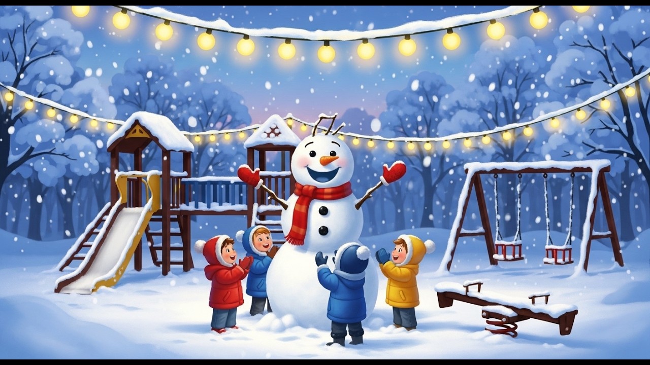 The Snowman’s Silly Hat | Fun Winter Song for Kids | Nursery Rhymes ...