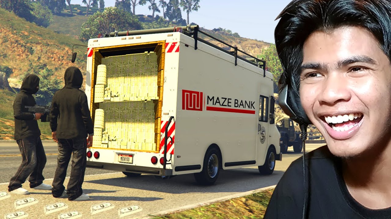 ខ្ញុំលួចឡានដឹកលុយ | Hella City RP