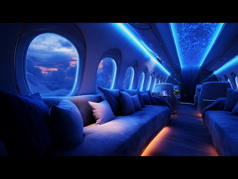 Sleep with Airplane Sound 1st Class | Sleep, Study, Focus | No Ads