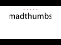 How to pronounce madthumbs - Vocab Today