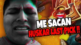 HUSKAR LAST PICK!! PERO DEL OTRO TEAM ;'v  ME ABUS4 Y ME RECUPERO COMO LOS DIOSES!!