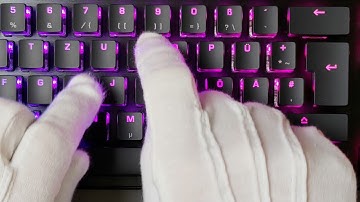 ASMR Extremely Soothing Typing on Roccat Vulcan TKL PRO Sound Test